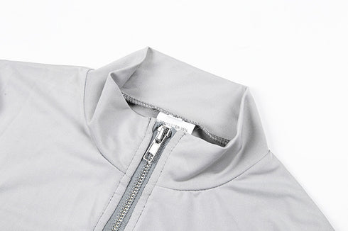 Reflective Paneled Bodysuit - ROUTINE FASHION